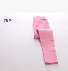 Nové jesenné detské oblečenie, horúce dievčenské rifle, úzke detské nohavice, detské ležérne dlhé nohavice, batoľacie dievčenské nohavice