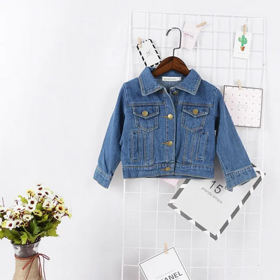 PUDCOCO Toddler Kids Girls Denim Jean Fall Jacket Coat Outwear Tops Outwear 1-6Y Support χονδρική