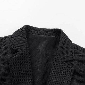 FGKKS 2023 Leisure Blazers Suit Ανδρική Κορεατική Έκδοση Slim-Fit Business Coat Υψηλής ποιότητας σχεδίαση Trend Ανδρικό κοστούμι