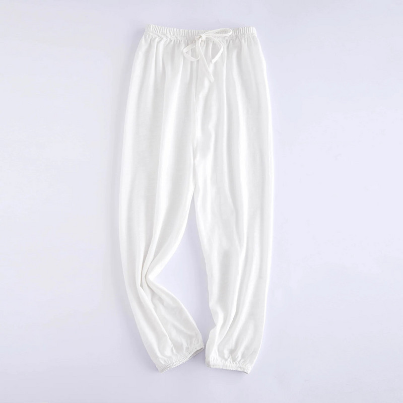 Letné detské nohavice proti komárom pre chlapcov a dievčatá, bambusové bavlnené nohavice pre deti, klimatizované domáce pyžamo, legíny pre bábätká