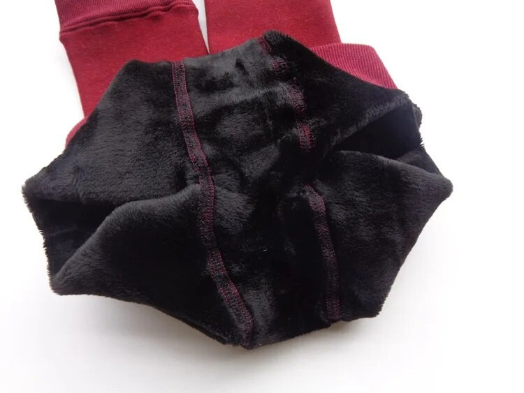 2023 Nové zimné dievčenské teplé hrubé teplé legíny Detské nohavice Detské elastické pásy Farebné plus zamatové legíny Nohavice Fluff