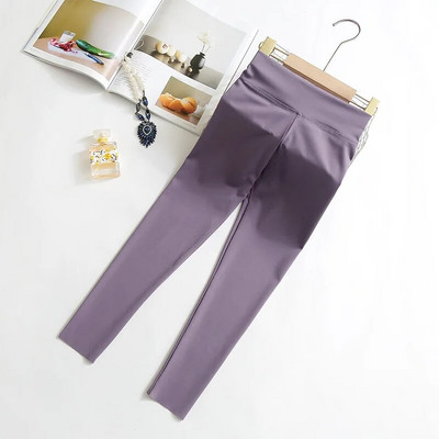 Jambiere cu senzație goală cu talie înaltă Push Up Sport Fată Fitness Alergare Pantaloni de yoga Jambiere fără sudură Sală de gimnastică Copii Pantaloni skinny