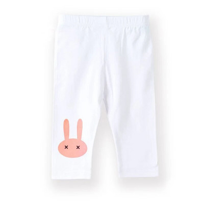 3-10 ani Iepure fără picioare Fete Pantaloni până la genunchi Copii Cinci Pantaloni Pantaloni Decupați Copii Leggings din bumbac modal Pantaloni de vară