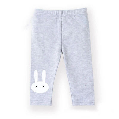 3-10 ani Iepure fără picioare Fete Pantaloni până la genunchi Copii Cinci Pantaloni Pantaloni Decupați Copii Leggings din bumbac modal Pantaloni de vară