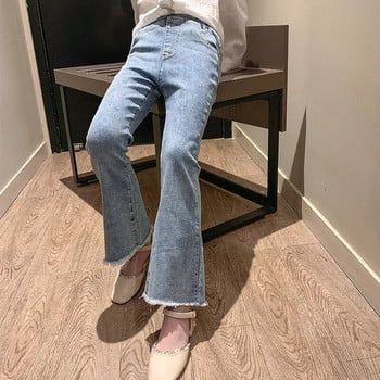 Big Girls Flare Jeans Denim Boot Cut Παντελόνι Casual Παντελόνι Παιδικό Εφηβικό Ανοιξιάτικο Φθινόπωρο Παιδικά Τζιν για κορίτσια 10 11 12 13 14 ετών