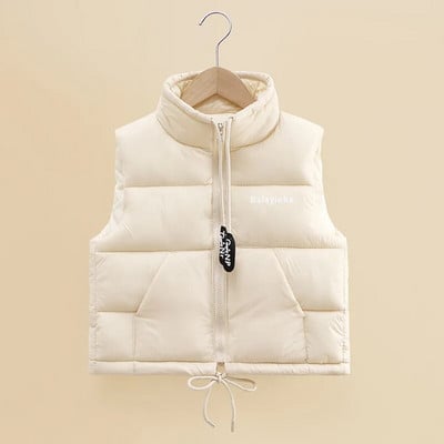 3–14 aastat sügistalvine uus, 2023. aasta lastevest poistele, tüdrukutele, lastele, paks, soe ja moes polsterdatud vest, tänavariided