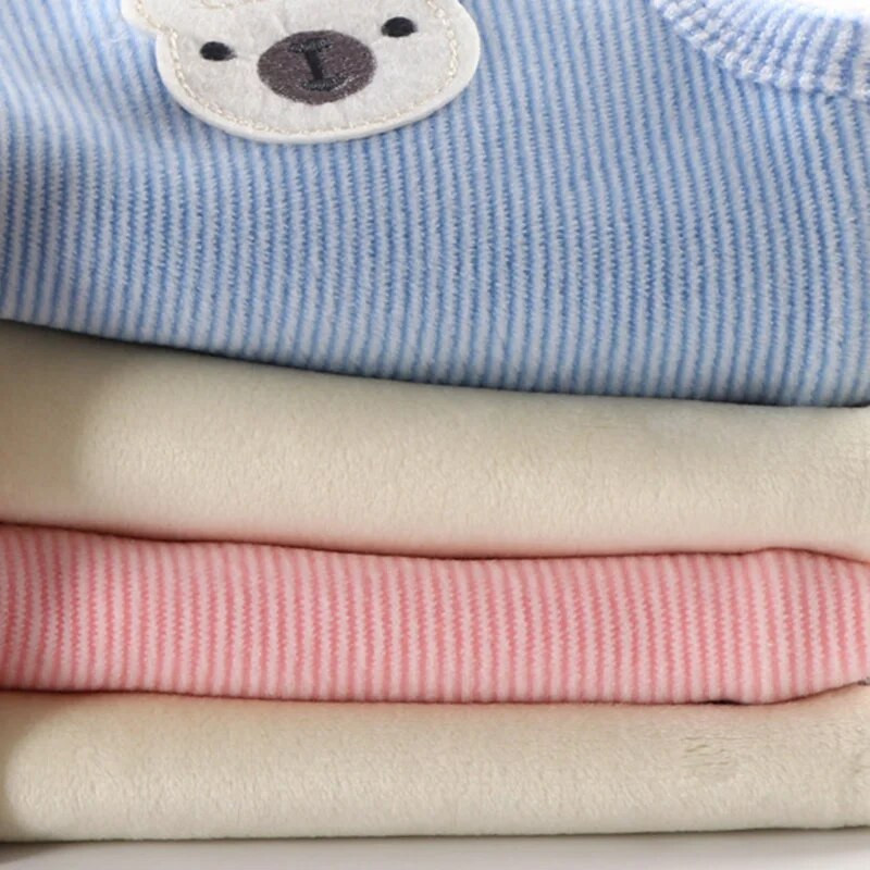 Rudens žiemos vaikiška liemenė Animacinis filmas lokys aksomu pastorintas šiltas liemenes Vaikams kūdikiams berniukams mergaitėms korėjiečių laisvalaikio viršutiniai drabužiai