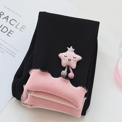 Beebitüdrukud Soojad Retuusid Talvised Lastepüksid Pikad Püksid Paksud Sügis Talvine Lasteriided Tüdrukute püksid 2-10 aastased Retuusid