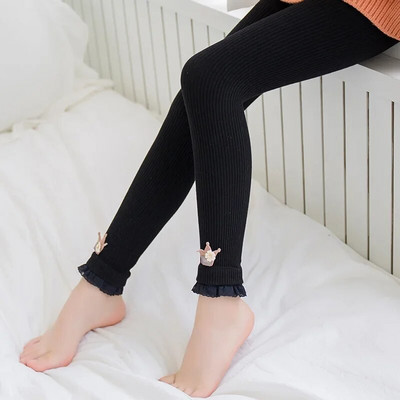 Kevad sügis Tüdrukud Retuusid Puuvillane Soe Lapsed Pikad Püksid Sametised Retuusid Elastsed Püksid Laste Retuusid 2-12a tüdrukule