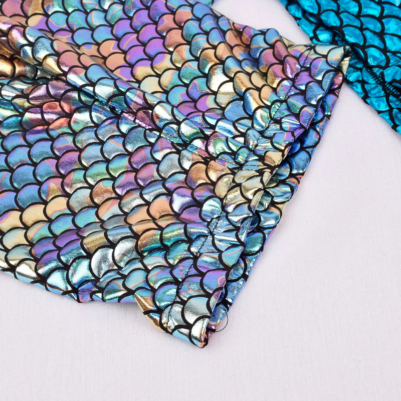 Fish Scale Retuusid Tüdrukute Püksid Pehmed Elastsed Lapsed Retuusid Merineitsi Tüdrukud Skinny Püksid Püksid Laste Püksid Suveriided