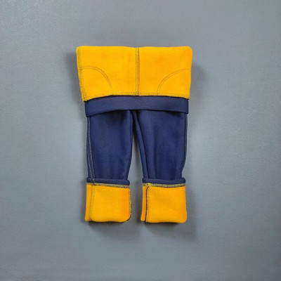 Detské nohavice, dievčenské zimné zahustené legíny, chlapčenské jesenné a zimné teplé nohavice, modré, čierne plyšové ležérne nohavice pre bábätká