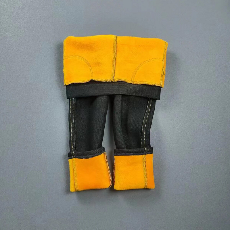 Detské nohavice, dievčenské zimné zahustené legíny, chlapčenské jesenné a zimné teplé nohavice, modré, čierne plyšové ležérne nohavice pre bábätká