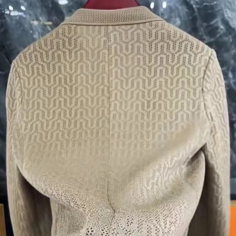 Kevadine soliidne Jacquard bleiserid ülikond, mood Lihtne ärireväär, vabaaja vabaaja jakid, meeste mantlid, meeste riided