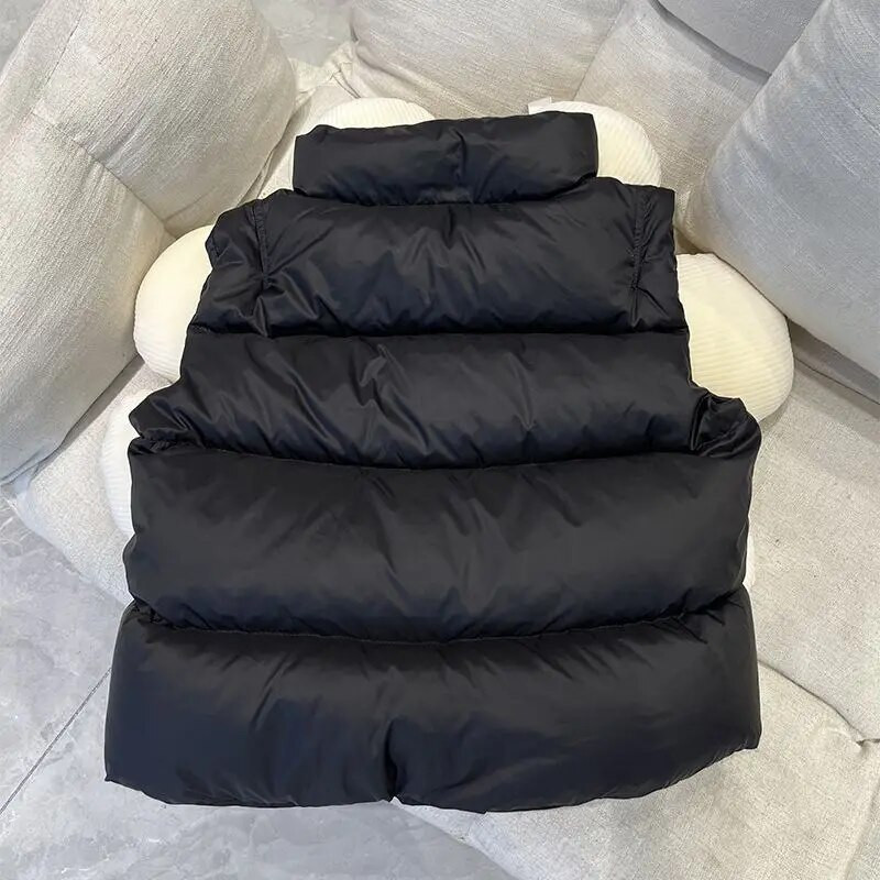 Sügistalvine mood Harajuku paksud laste sulevest kõik sobivad lahtised tüdrukute vestid vabaaja lasteriided soliidsed poiste topid