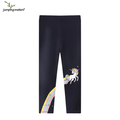 Jumping Meters 2-7T Φθινόπωρο Άνοιξη Κορίτσια Κολάν Παντελόνι Ολόσωμο Bear Απλικέ Baby Skinny Pencil Παντελόνι Χαριτωμένο παντελόνι για κορίτσια