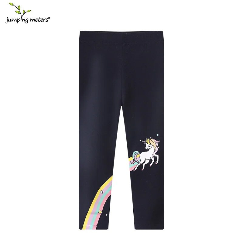 Jumping Meters 2-7T Φθινόπωρο Άνοιξη Κορίτσια Κολάν Παντελόνι Ολόσωμο Bear Απλικέ Baby Skinny Pencil Παντελόνι Χαριτωμένο παντελόνι για κορίτσια