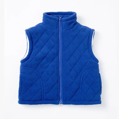 Lastevestid Soe sügistalvine kandmine Paksendatud fliis Kolmekihiline puuvillane jope Uus populaarne lastevest