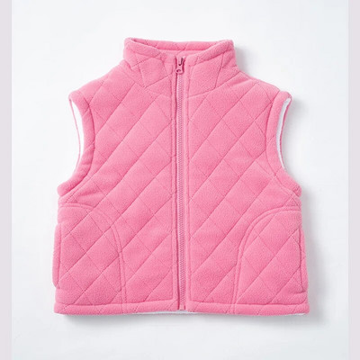 Lastevestid Soe sügistalvine kandmine Paksendatud fliis Kolmekihiline puuvillane jope Uus populaarne lastevest