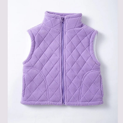 Lastevestid Soe sügistalvine kandmine Paksendatud fliis Kolmekihiline puuvillane jope Uus populaarne lastevest