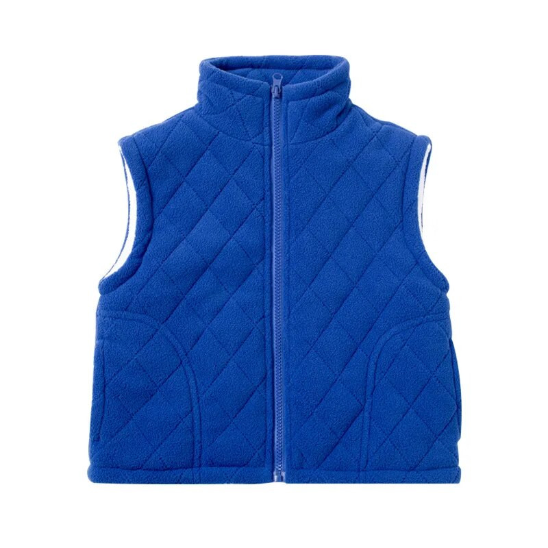 Lastevestid Soe sügistalvine kandmine Paksendatud fliis Kolmekihiline puuvillane jope Uus populaarne lastevest