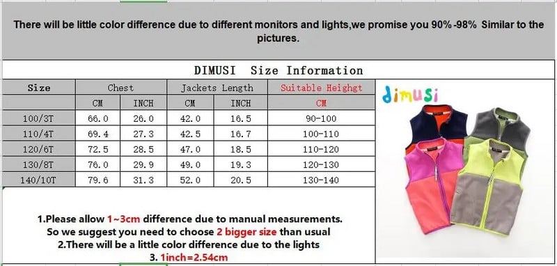 DIMUSi Zimné dievčenské vesty, ležérne detské vrchné oblečenie, bezrukávové kabáty, detské polar fleecové vesty, softshellové oblečenie