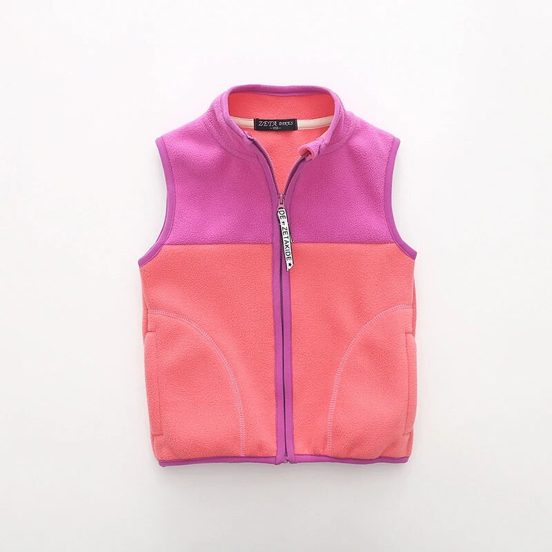 DIMUSi Zimné dievčenské vesty, ležérne detské vrchné oblečenie, bezrukávové kabáty, detské polar fleecové vesty, softshellové oblečenie
