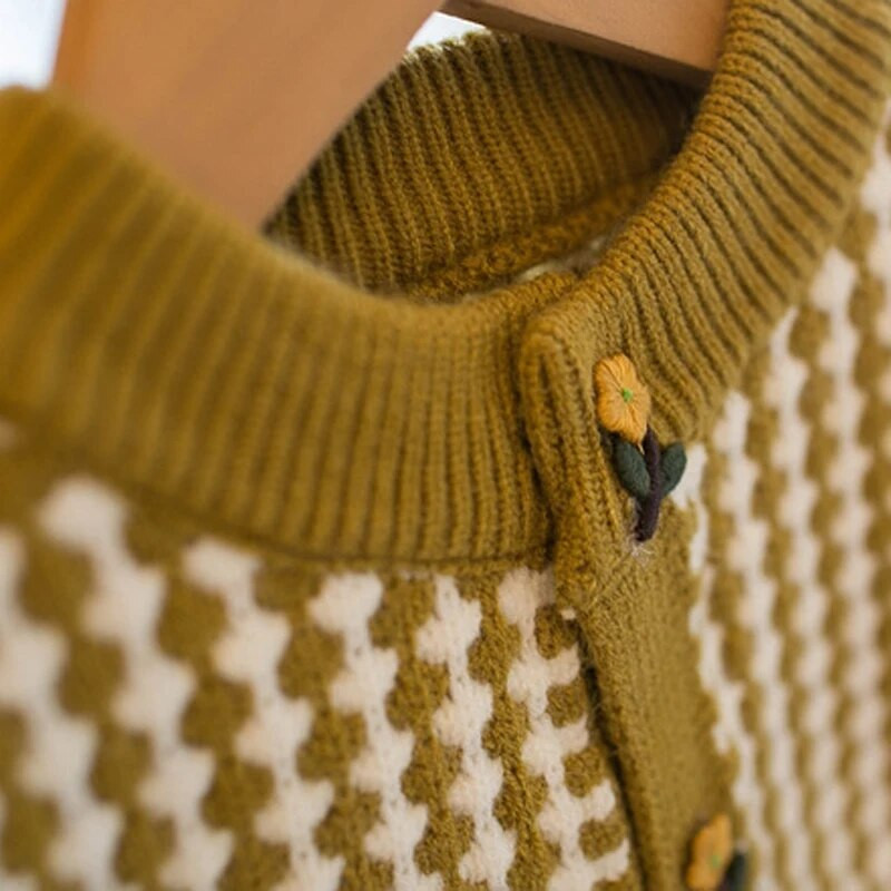 2023. aasta sügisene tüdrukute kampsunist vest, uus armas lilleline tüdrukute kardiganist särk, varrukateta pitsist kootud vest beebile