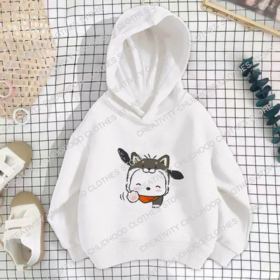 Meloodiad Lapsed Pusad Tüdrukutele Poiss Pullover Pochaccos Purins Hellokittys Lapsed Anime Vabaajarõivad Multikad Pusad Topid