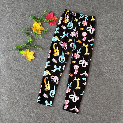 Desene animate de primăvară cu model unicorn jambiere pentru copii, bumbac, imprimeu floral, pantaloni pentru fetițe, pantaloni pentru copii, 10 ani