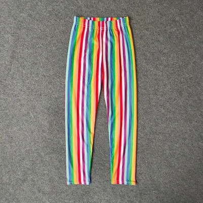 Desene animate de primăvară cu model unicorn jambiere pentru copii, bumbac, imprimeu floral, pantaloni pentru fetițe, pantaloni pentru copii, 10 ani