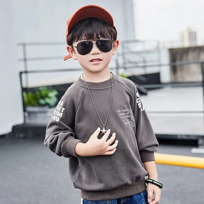 Drabužiai paaugliams berniukams, megztiniai berniukams ilgomis rankovėmis, vaikiški drabužiai berniukams, marškinėliai