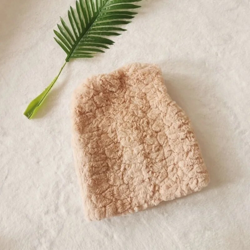 Moodne beebitüdruk printsess, talvine kunstkarusnahast vest puuvillane polsterdatud lapse vest, ühevärviline välisriided soojad paksud beebiriided 1-12 a