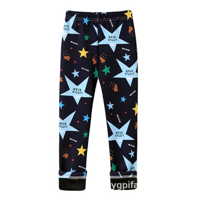 Dievčenské legíny, jeseň a zima, hrubé dievčenské nohavice s ceruzkou, detské módne kostýmové detské nohavice, ležérne legíny s potlačou pre dievčatá