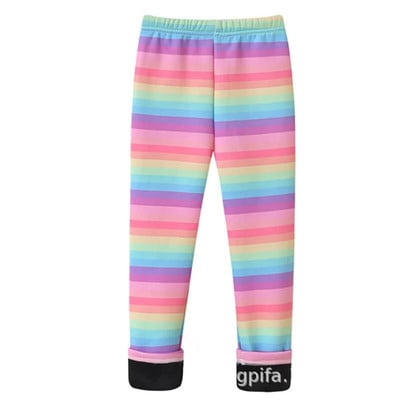 Dievčenské legíny, jeseň a zima, hrubé dievčenské nohavice s ceruzkou, detské módne kostýmové detské nohavice, ležérne legíny s potlačou pre dievčatá