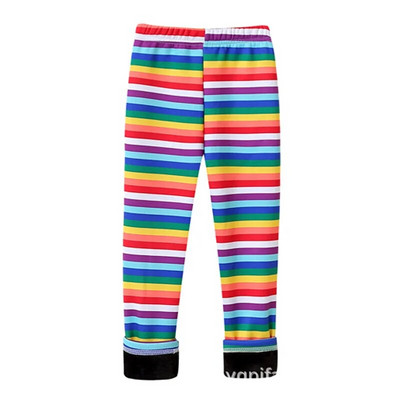 Dievčenské legíny, jeseň a zima, hrubé dievčenské nohavice s ceruzkou, detské módne kostýmové detské nohavice, ležérne legíny s potlačou pre dievčatá