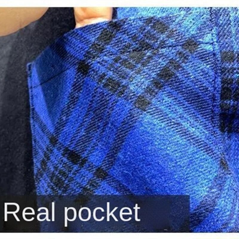 Korejska ležerna majica s kratkim rukavima za tinejdžere, modna majica s dugim rukavima za dječake, karirani patchwork džemper, proljeće, jesen, pamučna košulja 3-12 godina