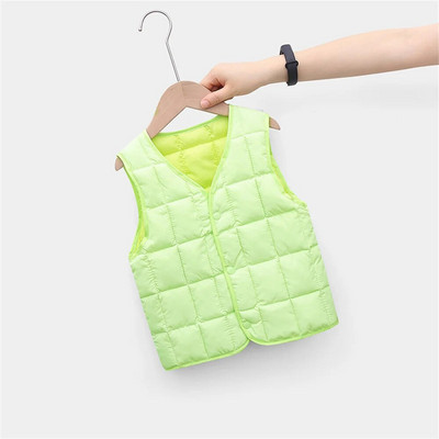 Detská vesta, zimný kabát, detská bunda bez rukávov, vesta pre dievčatá, chlapcov, bundy, kabáty, batoľatá, teplé vrchné oblečenie pre dojčatá M108