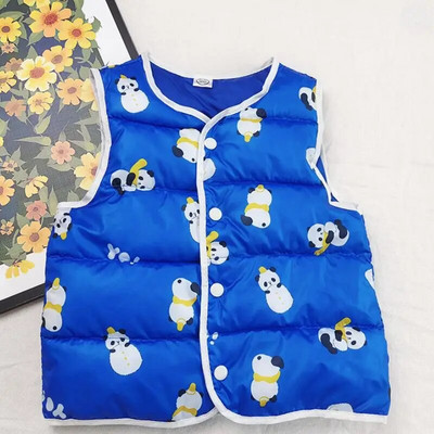 Laste Beebi vest poisile Sügisene soe sulejope 2021 Uus armas varrukateta lasteriiete vest tüdrukule Talvine vest 2-6a