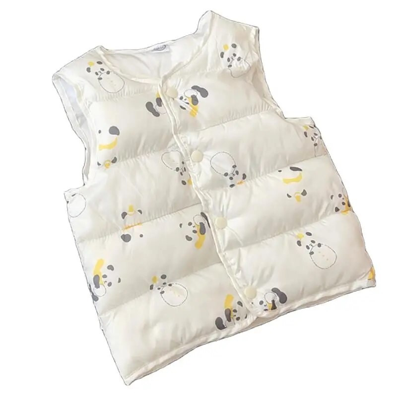 Laste Beebi vest poisile Sügisene soe sulejope 2021 Uus armas varrukateta lasteriiete vest tüdrukule Talvine vest 2-6a