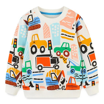 Bumeex Kids poiste kampsun Laste sügisriietus pikkade varrukatega multikas pullover kampsun poiste ümara kaelusega kampsun 2-7 aastat