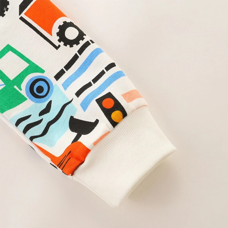 Bumeex Kids poiste kampsun Laste sügisriietus pikkade varrukatega multikas pullover kampsun poiste ümara kaelusega kampsun 2-7 aastat