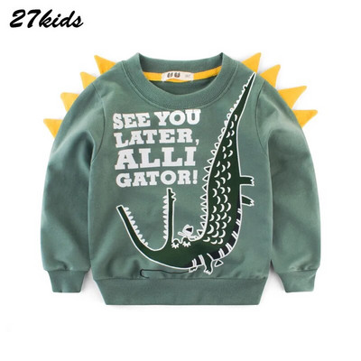 27 copii, 2-9 ani, hanorac cu imprimeu de dinozauri, băiat, toamnă, copii, copii, îmbrăcăminte exterioară, hanorace, hanorace, pentru haine pentru bebeluși, moleton meninas