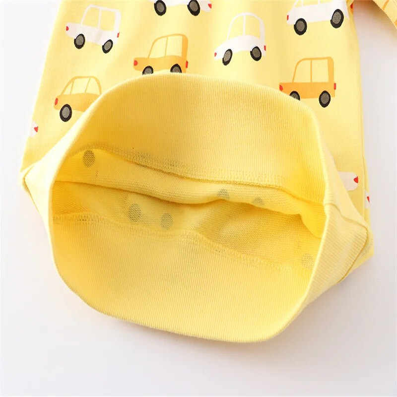 Jumping Meters 2-7T New Arrival Automobiliai Berniukai Merginos Megztiniai Rudens pavasaris Vaikams Drabužiai Karštai Parduodantys Marškiniai Viršuliai Kūdikių Marškiniai