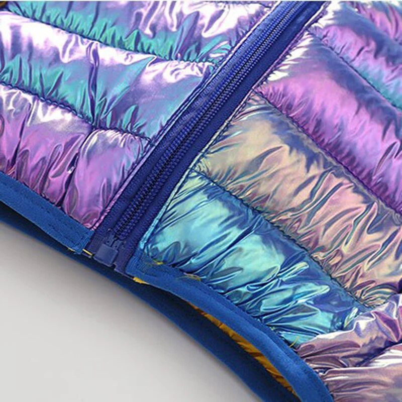 Sügistalvine laste puuvillane sulevest, kapuutsiga veekindel vest poistele, tüdrukutele vanuses 2–12 aastat lastele, varrukateta ülikerge vest