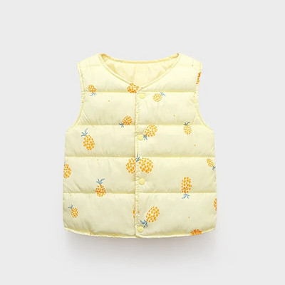 Vestă din bumbac pentru copii, paltoane pentru fete, pentru copii, vestă de modă pentru bebeluși, toamnă iarnă, jachete pentru băieți, haine interioare, îmbrăcăminte exterioară din desene animate