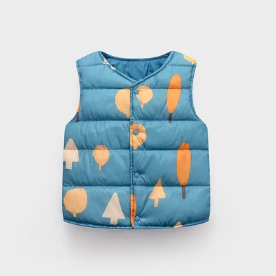 Vestă din bumbac pentru copii, paltoane pentru fete, pentru copii, vestă de modă pentru bebeluși, toamnă iarnă, jachete pentru băieți, haine interioare, îmbrăcăminte exterioară din desene animate