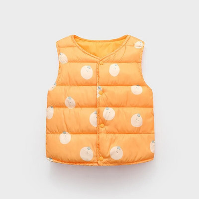 Vestă din bumbac pentru copii, paltoane pentru fete, pentru copii, vestă de modă pentru bebeluși, toamnă iarnă, jachete pentru băieți, haine interioare, îmbrăcăminte exterioară din desene animate