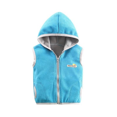 Tüdrukute sügis-talvine uus laste fliis tüdrukute vest soe kapuutsiga mantel Lasteriided beebitüdruku talveriided suured lapsed