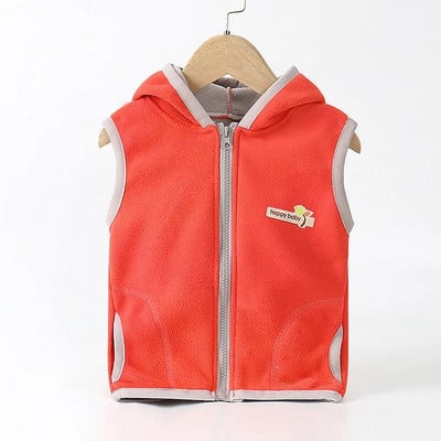 Tüdrukute sügis-talvine uus laste fliis tüdrukute vest soe kapuutsiga mantel Lasteriided beebitüdruku talveriided suured lapsed