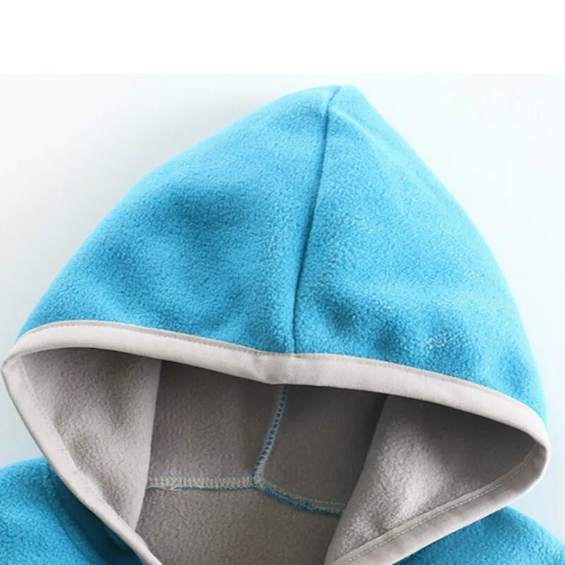 Tüdrukute sügis-talvine uus laste fliis tüdrukute vest soe kapuutsiga mantel Lasteriided beebitüdruku talveriided suured lapsed